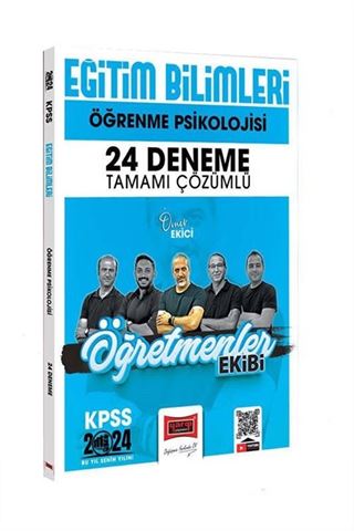 2024 KPSS Eğitim Bilimleri Öğretmenler Ekibi Öğrenme Psikolojisi Tamamı Çözümlü 24 Deneme