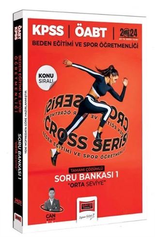2024 KPSS ÖABT Beden Eğitimi ve Öğretmenliği Cross Serisi Soru Bankası (Orta Seviye)