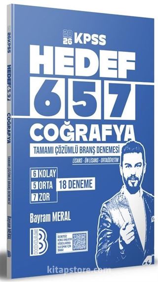 2026 KPSS Coğrafya Tamamı Çözümlü 18 Deneme