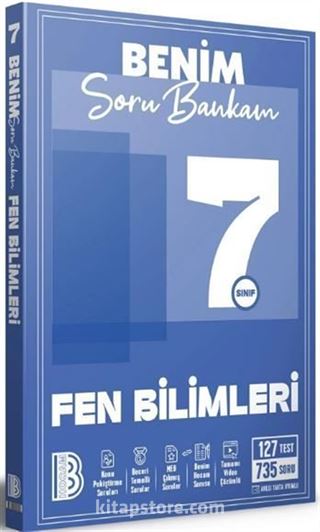 7. Sınıf Fen Bilimleri Soru Bankam