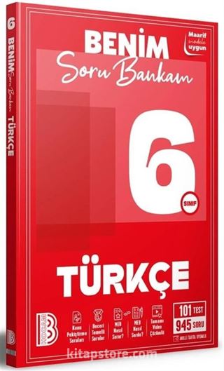 6. Sınıf Türkçe Soru Bankam