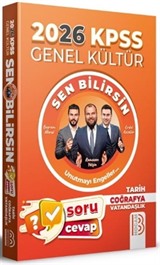 2026 KPSS Genel Kültür Sen Bilirsin Tarih-Coğrafya-Vatandaşlık Soru Cevap Kitabı