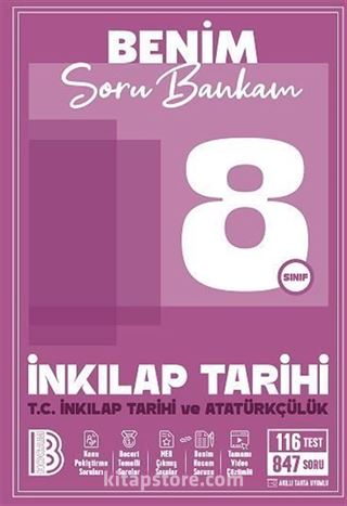 8. Sınıf Benim Soru Bankam İnkılap Tarihi