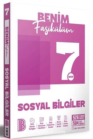 7. Sınıf Sosyal Bilgiler Benim Fasikülüm