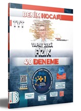 TYT Yapay Zeka Fizik 40 Deneme Benim Hocam Yayınları