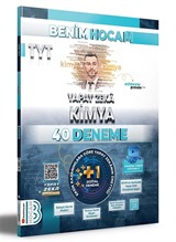 TYT Yapay Zeka Kimya 40 Deneme Benim Hocam Yayınları