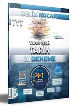 2024 TYT Yapay Zeka Tarih 40 Deneme Benim Hocam Yayınları