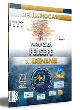 TYT Yapay Zeka Felsefe 40 Deneme Benim Hocam Yayınları