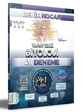 TYT Yapay Zeka Biyoloji 40 Deneme Benim Hocam Yayınları