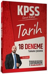 KPSS Genel Kültür Tarih Tamamı Çözümlü 18 Deneme