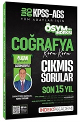 2026 KPSS MEB-AGS Coğrafya ÖSYM nin İndeksi Çıkmış Sorular Son 15 Yıl Konu Konu Çözümlü