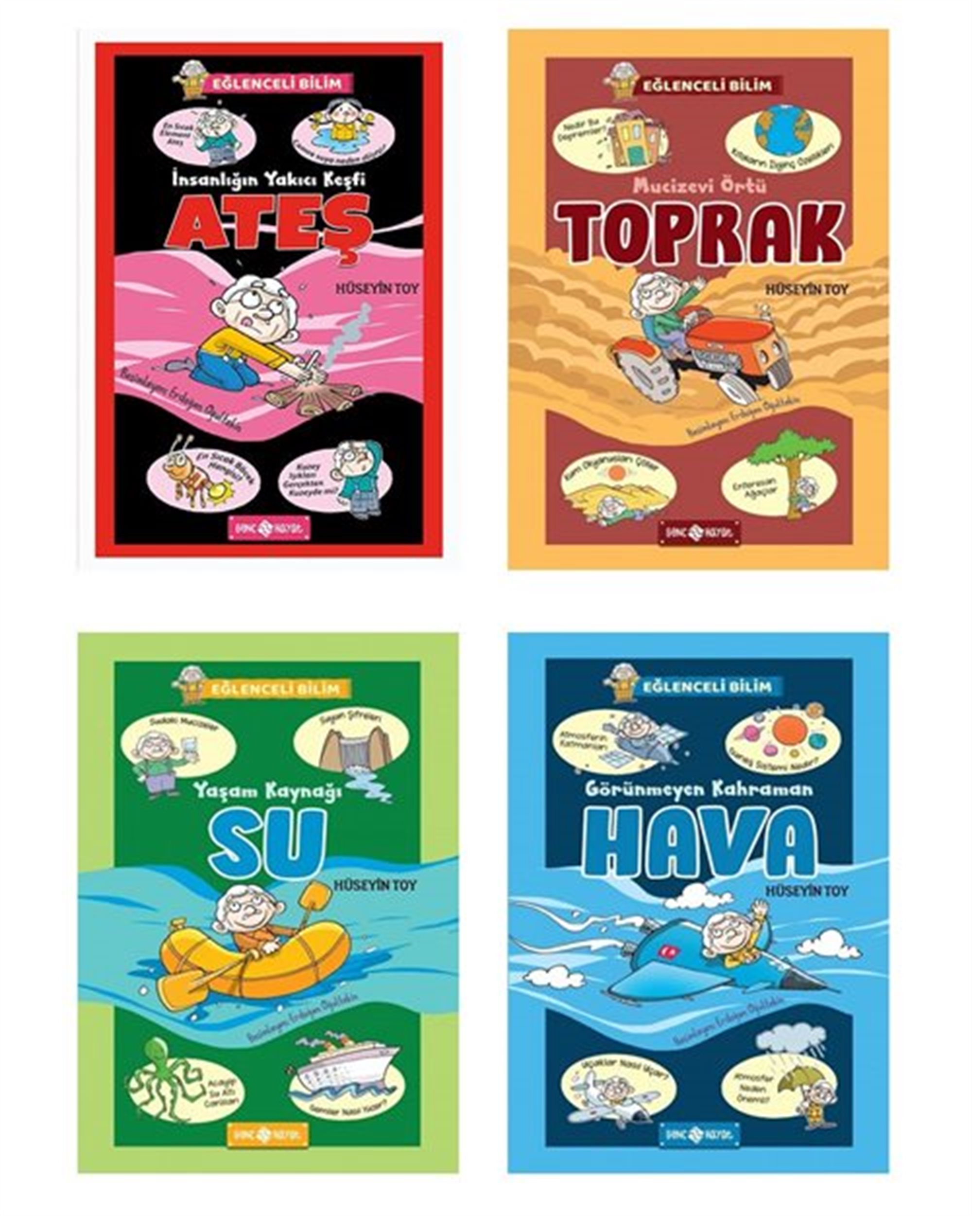 Eğlenceli Bilim Seti (4 Kitap)