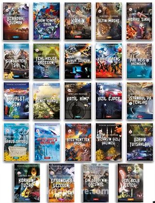 Serüven Peşinde Seti (24 Kitap)