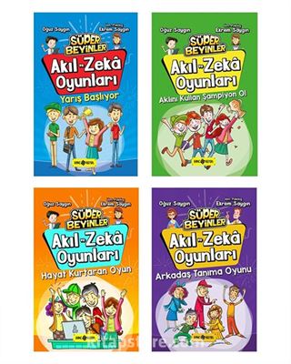 Akıl Ve Zeka Oyunları Seti (4 Kitap)