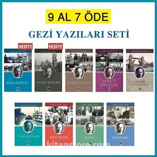 Gezi Yazıları Seti / 9 Al 7 Öde (2 Kitap Hediye)
