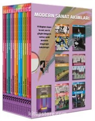 Modern Sanat Akımları Kutulu Set (14 Kitap)