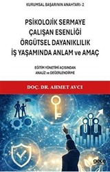 Kurumsal Başarının Anahtarı 2 / Psikolojik Sermaye, Çalışan Esenliği, Örgütsel Dayanıklılık, İş Yaşamında Anlam ve Amaç