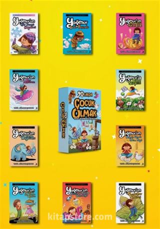90'larda Çocuk Olmak Serisi (10 kitap Kutulu)