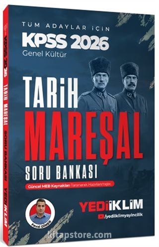 2026 KPSS Mareşal Genel Kültür Tarih Tüm Adaylar İçin Soru Bankası