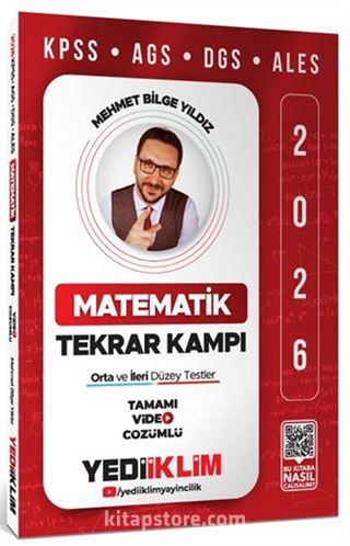 2026 KPSS AGS DGS ALES Matematik Tamamı Video Çözümlü Tekrar Kampı