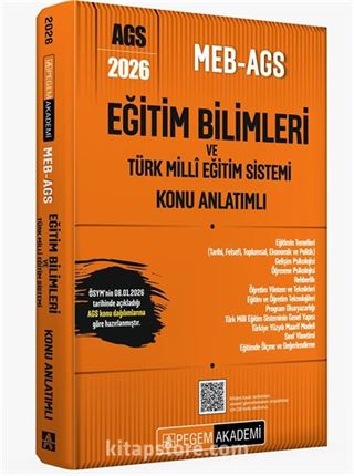 2026 MEB AGS Eğitim Bilimleri ve Türk Milli Eğitim Sistemi Konu Anlatımlı