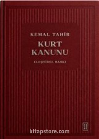 Kurt Kanunu (Eleştirel Baskı)