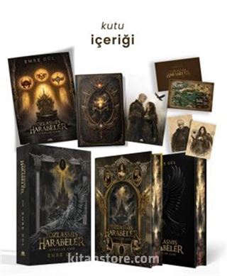 Aynalar Çağı Serisi 1: Yozlaşmış Harabeler (Tek Kitaplık Yan Boyamalı Kutu)