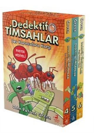 Dedektif Timsahlar 3 Kitaplık Kutulu Set (4-5-6)