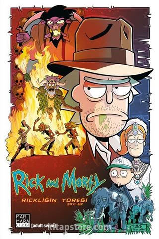 Rick and Morty Rickliğin Yüreği Sayı 1