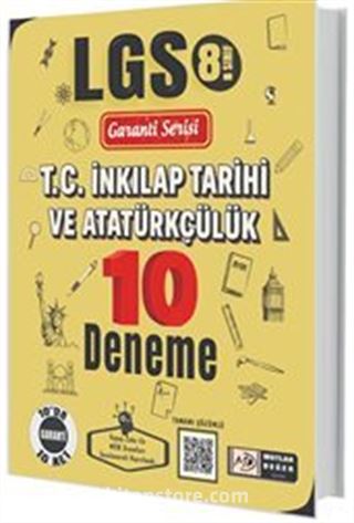 LGS Garanti Serisi T.C. İnkılap Tarihi ve Atatürkçülük 10 Deneme