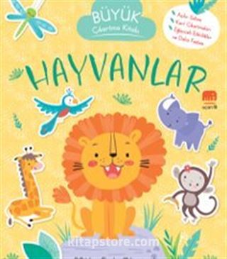 Büyük Çıkartma Kitabı Hayvanlar