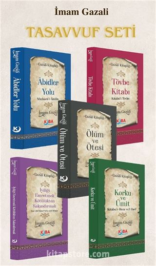 İmam Gazali - Tasavvuf Seti (5 Kitap Set)