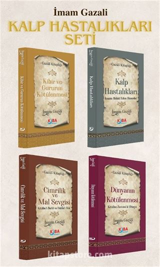 İmam Gazali - Kalp Hastalıkları Seti (4 Kitap Set)