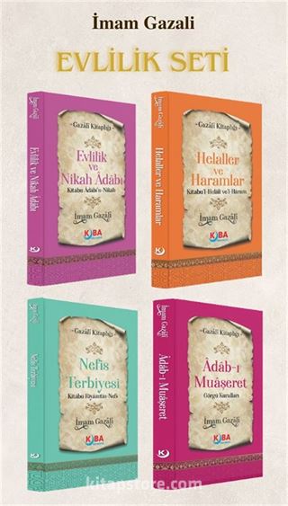 İmam Gazali - Evlilik Seti (4 Kitap Set)