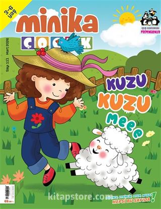 Minika Çocuk Aylık Çocuk Dergisi Sayı:111 Mart 2026