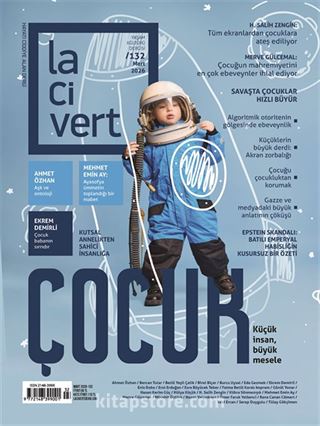 Lacivert Yaşam Kültürü Dergisi Sayı:132 Mart 2026