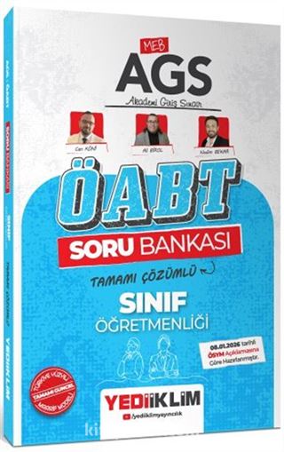 MEB AGS Sınıf Öğretmenliği Soru Bankası
