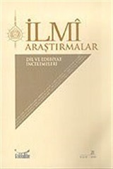 Bahar-2006 Sayı 21 / İlmi Araştırmalar Dil ve Edebiyat İncelemeleri Dergisi