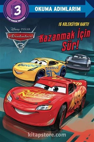 Disney Okuma Adımlarım - 3. Adım - Arabalar 3 - Kazanmak İçin Sür!