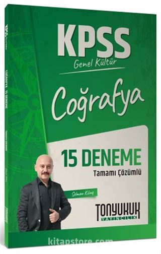 KPSS Genel Kültür Coğrafya Tamamı Çözümlü 15 Deneme