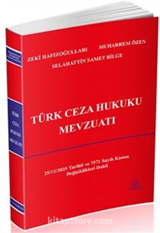 Türk Ceza Hukuku Mevzuatı