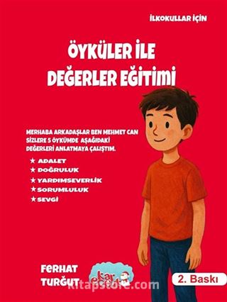 Öyküler ile Değerler Eğitimi Seti (İlköğretim 2,3,4 Sınıflara, 5 Fasikül Set)