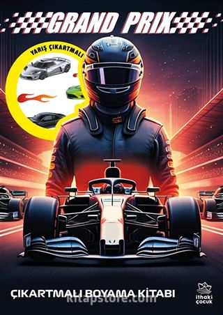 Grand Prix / Çıkartmalı Boyama Kitabı