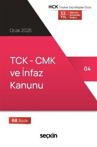 TCK  CMK ve İnfaz Kanunu (Cep Kitabı)
