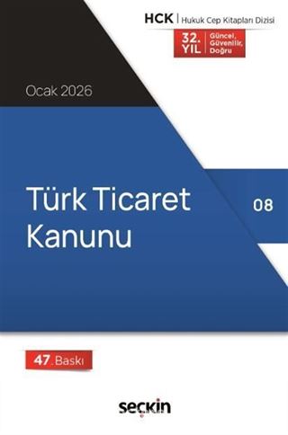 Türk Ticaret Kanunu (Cep Kitabı)