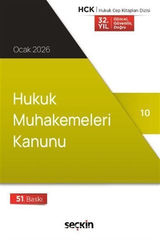 Hukuk Muhakemeleri Kanunu (Cep Kitabı)