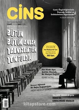 Cins Aylık Kültür Dergisi Sayı:126 Mart 2026