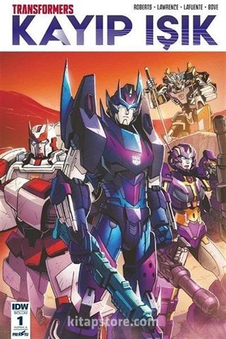 Transformers Kayıp Işık Bölüm 1 Kapak A