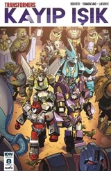 Transformers Kayıp Işık Bölüm 8 (Kapak A)