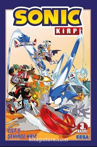 Kirpi Sonic Cilt 5 - Şehirde Kriz